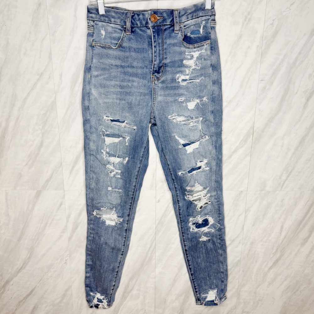 AEO Curvy High Rise Jegging 8